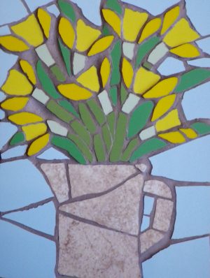 A jug of daffodils