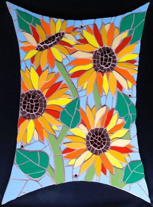 sunflowers-mosaic