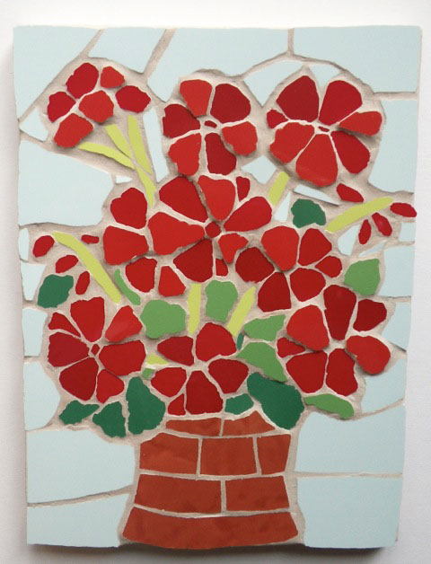 Red-geraniums-mosaic