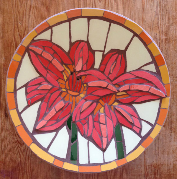A day lily bowl