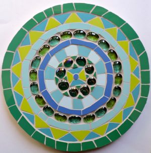 Mosaic-mixed-media-mandala