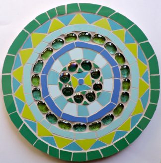Mosaic-mixed-media-mandala