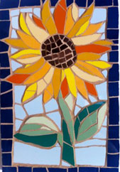 Sunflower-mosaic
