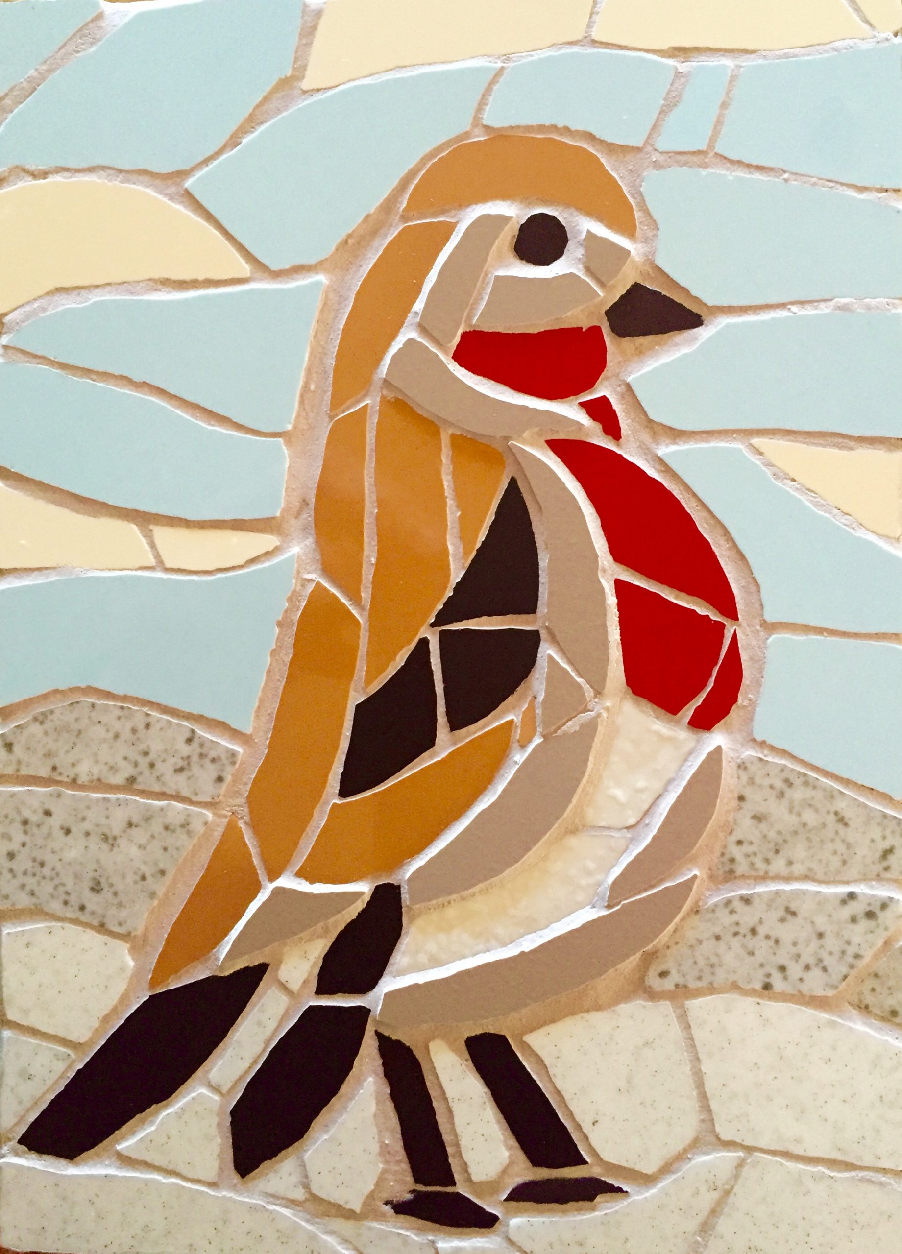 Рисунок Прованс птички для мозаики