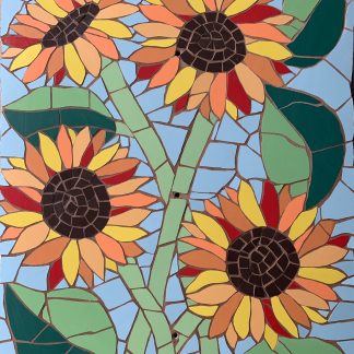 exterior-mosaic-sunflower-wall-art